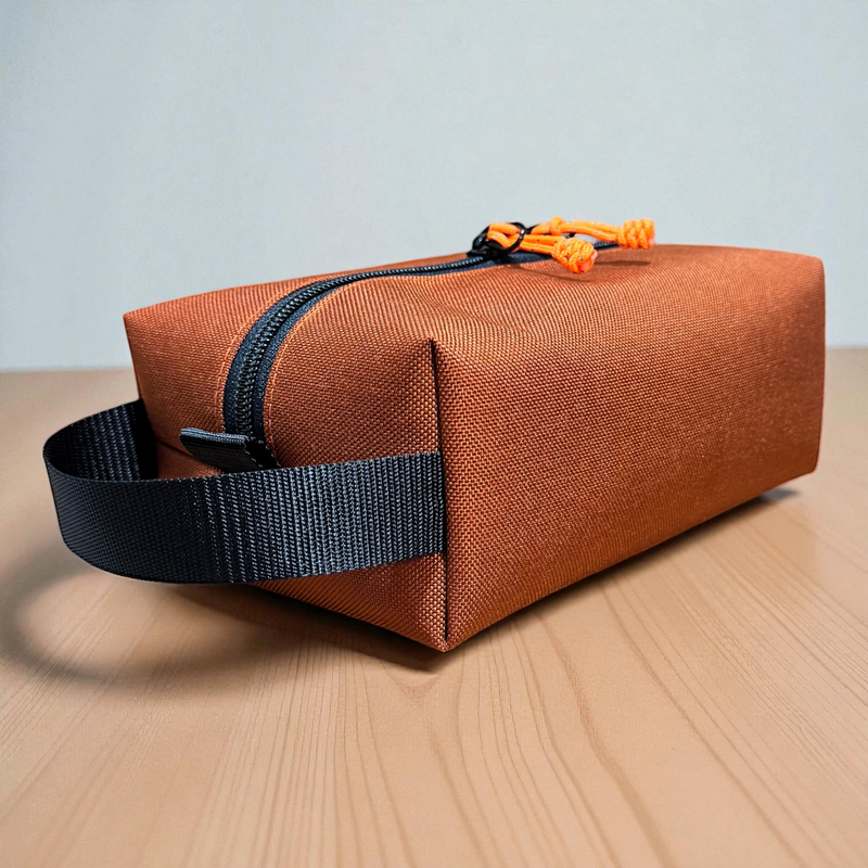 Load image into Gallery viewer, Timberline Series Cordura® Dopp Kit – Handmade Toiletry &amp; Utility Bag (9"x4"x3")

