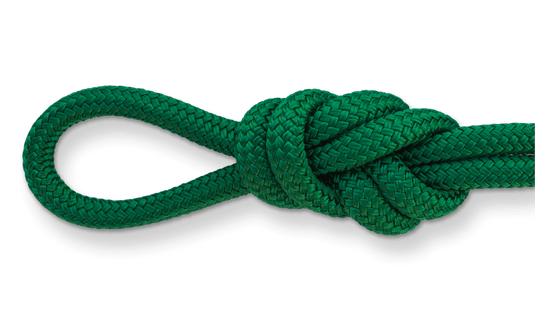 3/4" Double Braid Green Shorts