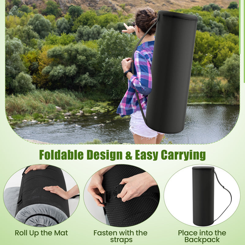 Load image into Gallery viewer, Indoor outdoor Sleeping mat with High density foam Cushion and Carrying Bag
