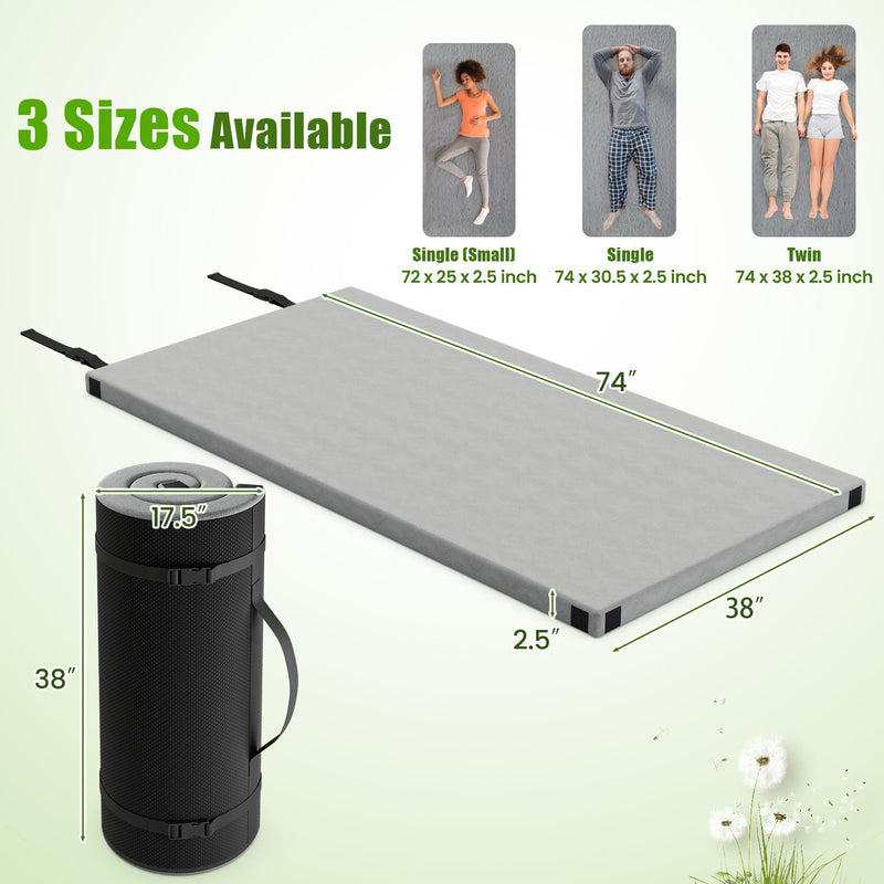 Load image into Gallery viewer, Indoor outdoor Sleeping mat with High density foam Cushion and Carrying Bag
