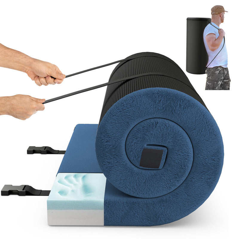 Load image into Gallery viewer, Indoor outdoor Sleeping mat with High density foam Cushion and Carrying Bag

