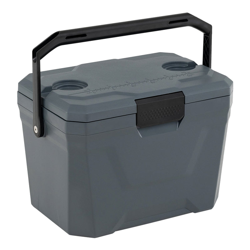 Load image into Gallery viewer, Insulated Portable Cooler Hard Shell Ice Chest with 2 Cup Holders

