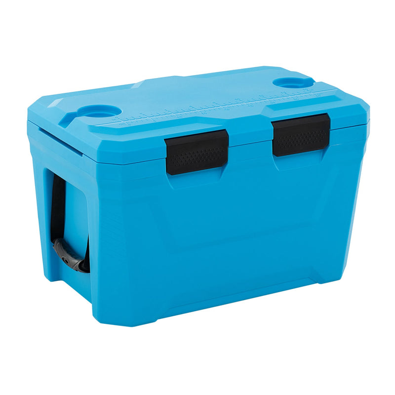 Load image into Gallery viewer, Insulated Portable Cooler Hard Shell Ice Chest with 2 Cup Holders Bottle Opener and Drain Plug
