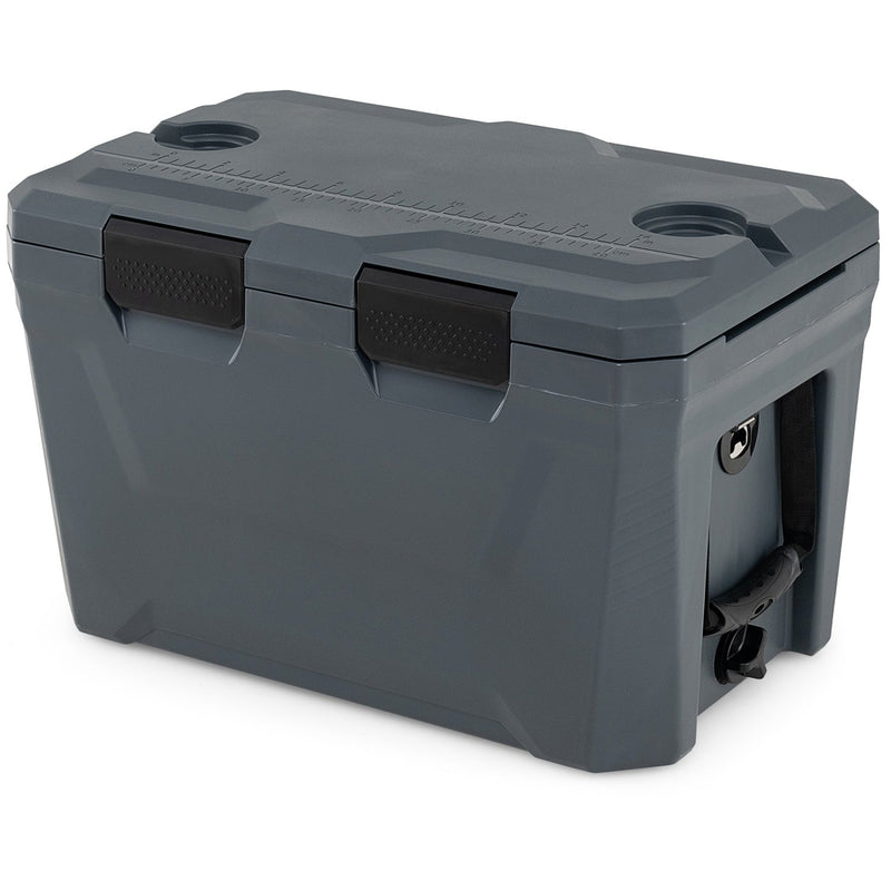 Load image into Gallery viewer, Insulated Portable Cooler Hard Shell Ice Chest with 2 Cup Holders Bottle Opener and Drain Plug
