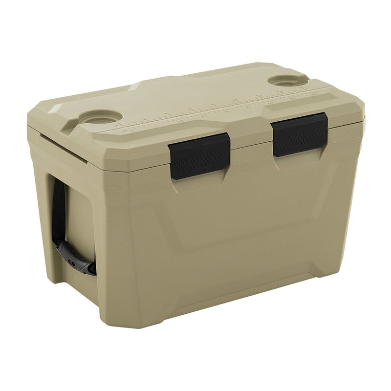 Load image into Gallery viewer, Insulated Portable Cooler Hard Shell Ice Chest with 2 Cup Holders Bottle Opener and Drain Plug

