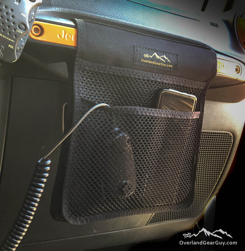 Load image into Gallery viewer, Jeep Grab Handle Mesh Flat Pocket
