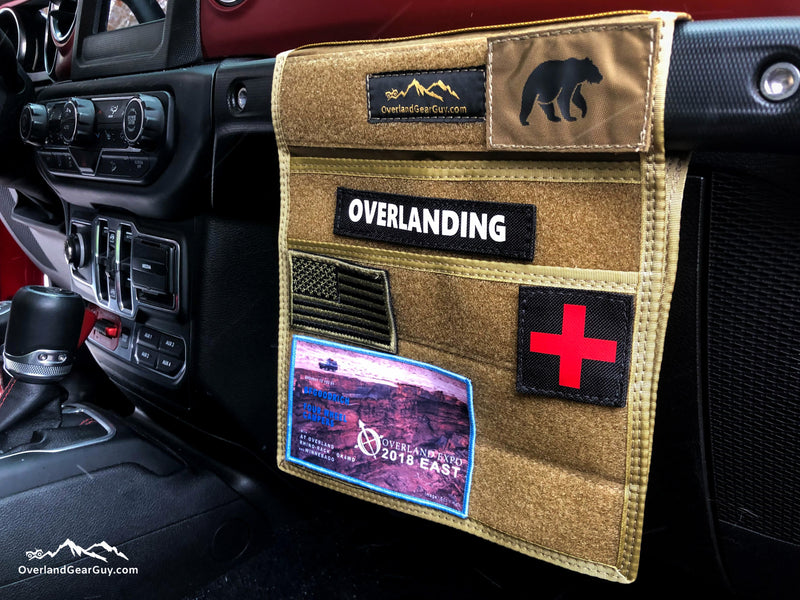 Load image into Gallery viewer, Jeep Grab Handle Velcro Flat Pocket
