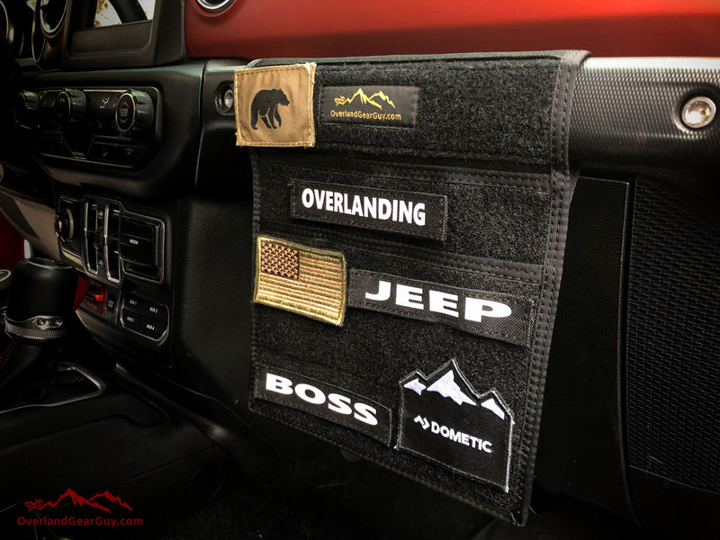 Load image into Gallery viewer, Jeep Grab Handle Velcro Flat Pocket
