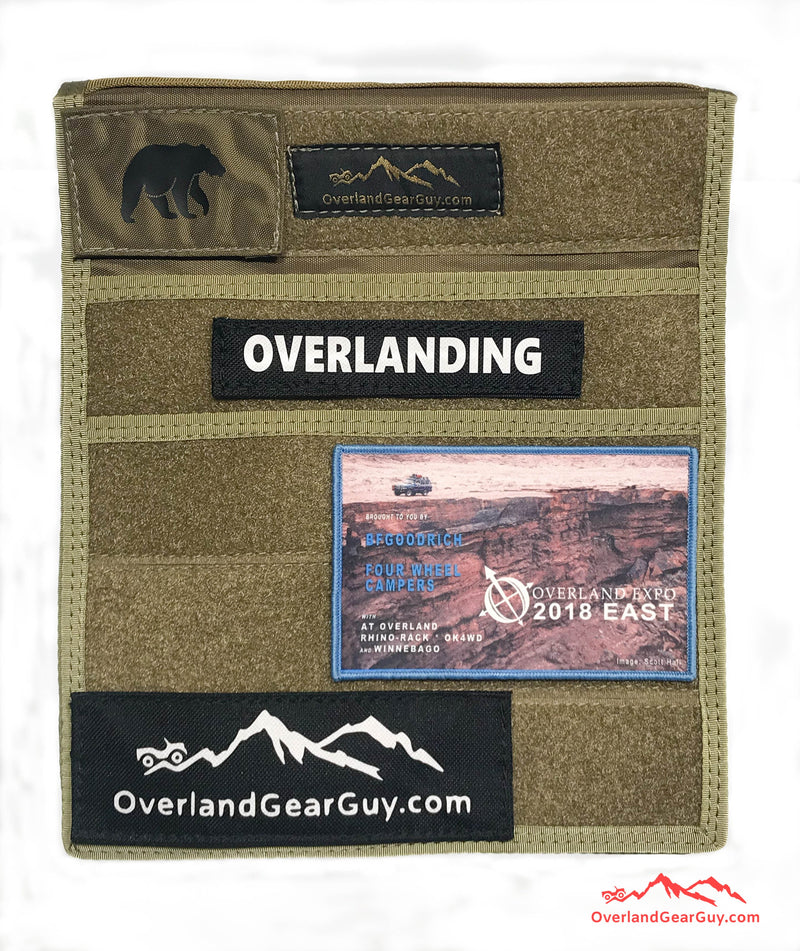 Load image into Gallery viewer, Jeep Grab Handle Velcro Flat Pocket
