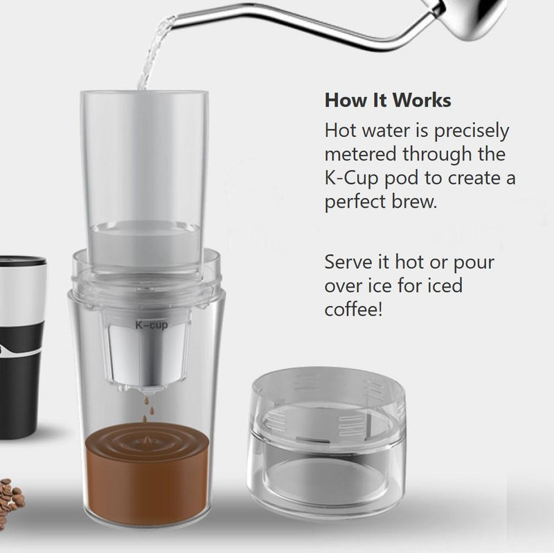 Load image into Gallery viewer, K-Cup Pour Over Coffee Mug
