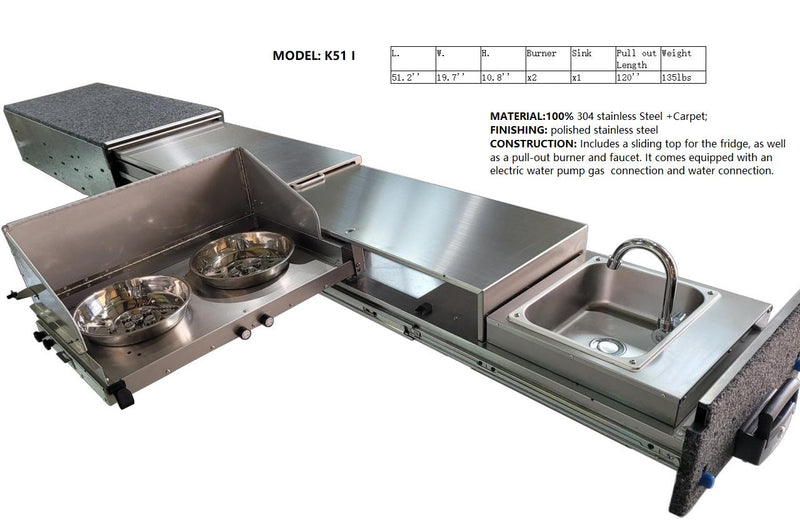 Load image into Gallery viewer, Centori Aggie Overland Vehicle Kitchen System
