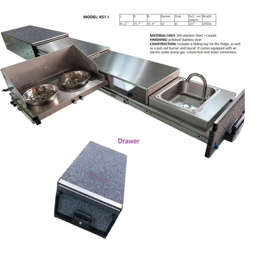 Centori Aggie Overland Vehicle Kitchen System