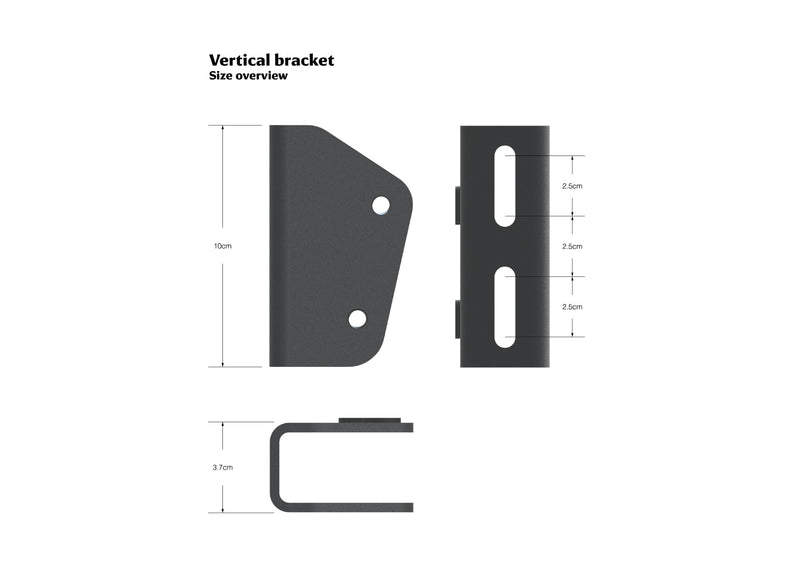 Load image into Gallery viewer, Kammok Crosswing Vertical Bracket
