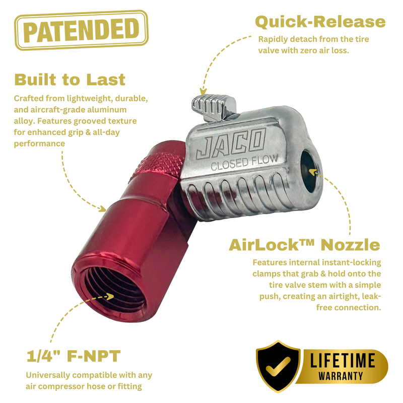 Load image into Gallery viewer, Lightning™ L2-Series Tire Air Chuck - 1/4" F-NPT
