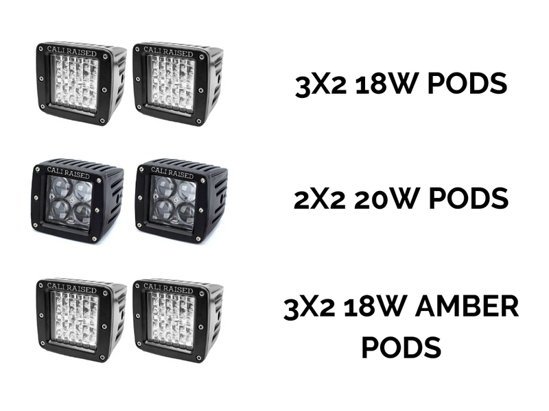 Load image into Gallery viewer, LED Fog Light Pod Replacements Brackets Kit For 2012-2015 Toyota Tacoma

