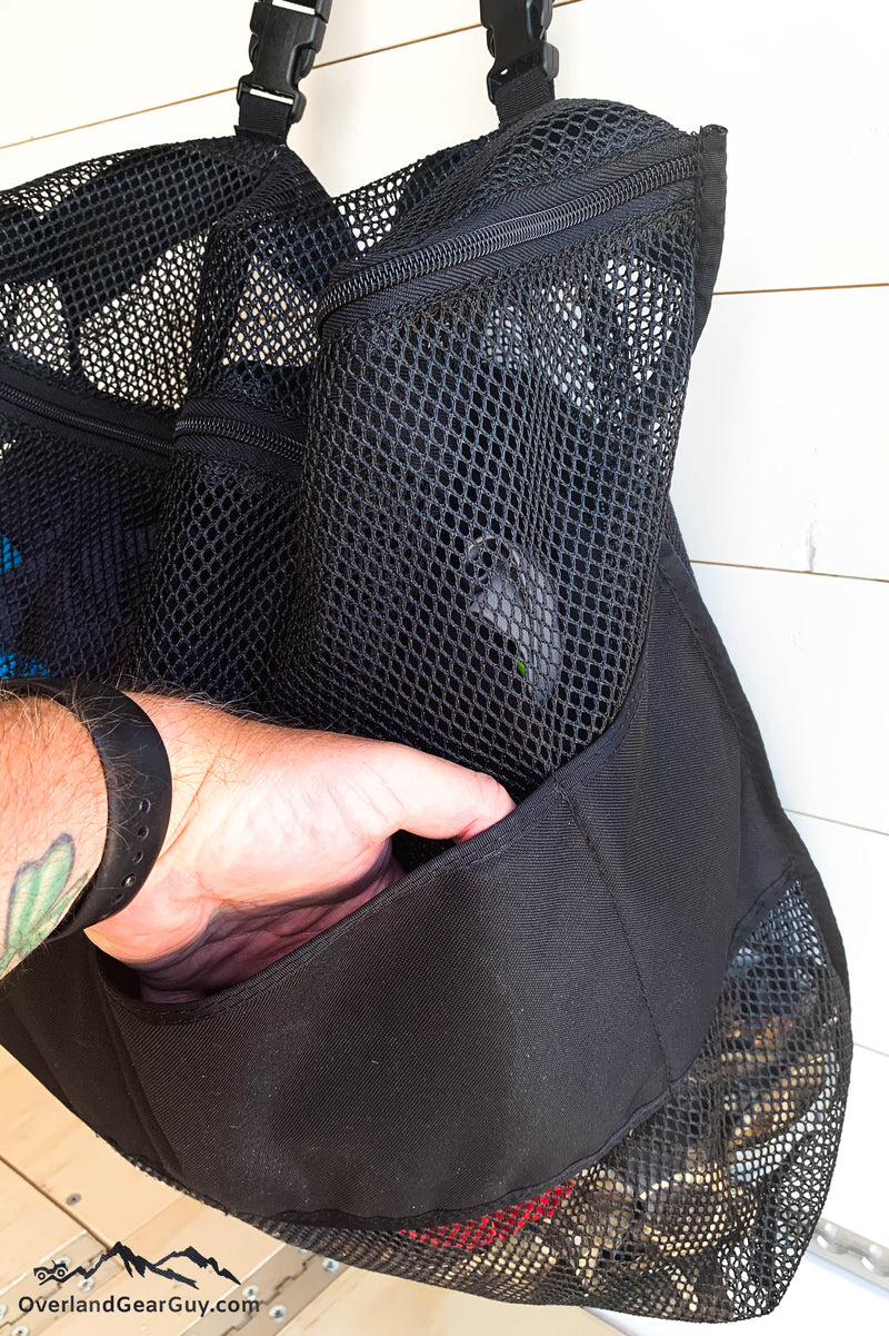 Load image into Gallery viewer, Mesh Overland Laundry Bag
