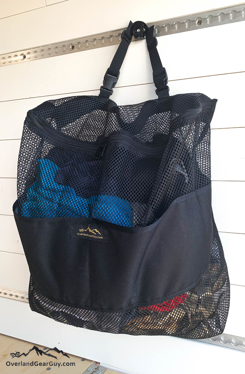 Load image into Gallery viewer, Mesh Overland Laundry Bag
