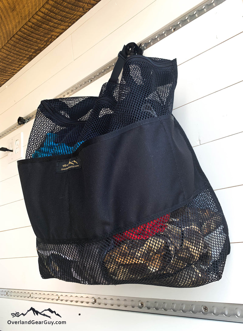 Load image into Gallery viewer, Mesh Overland Laundry Bag
