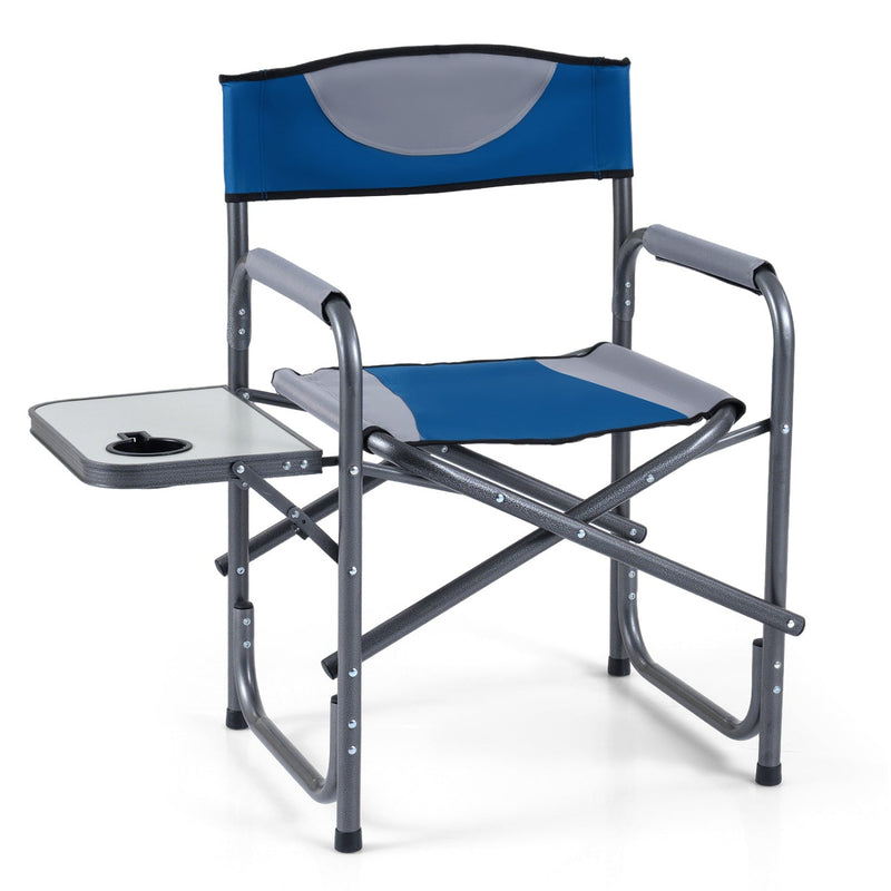 Load image into Gallery viewer, Lightweight Folding Camping Chair with Side Table
