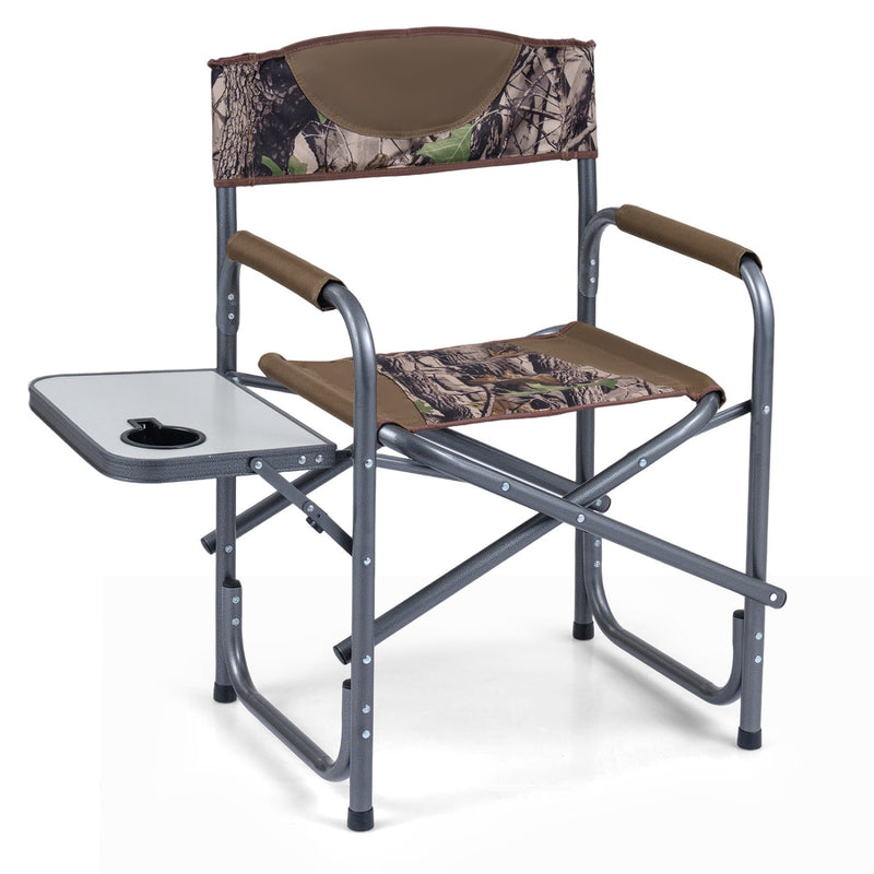 Load image into Gallery viewer, Lightweight Folding Camping Chair with Side Table
