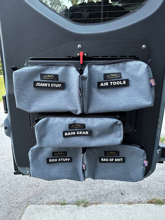 MOLLE  Storage Cubby Large Pouch - 16" x 3" x 4"