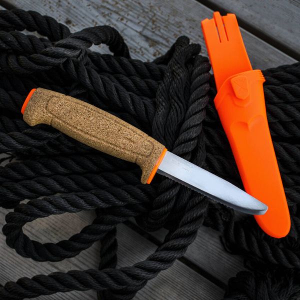 Load image into Gallery viewer, FLOATING SERRATED STAINLESS KNIFE
