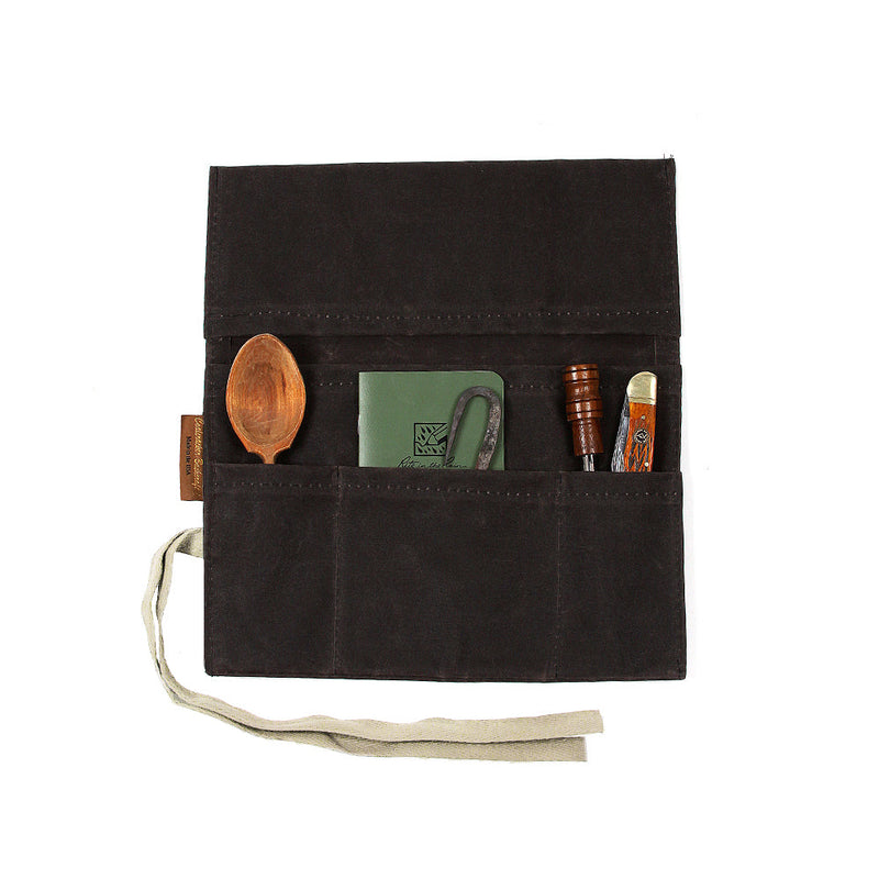 Load image into Gallery viewer, Oilcloth Gear Roll Up Bag
