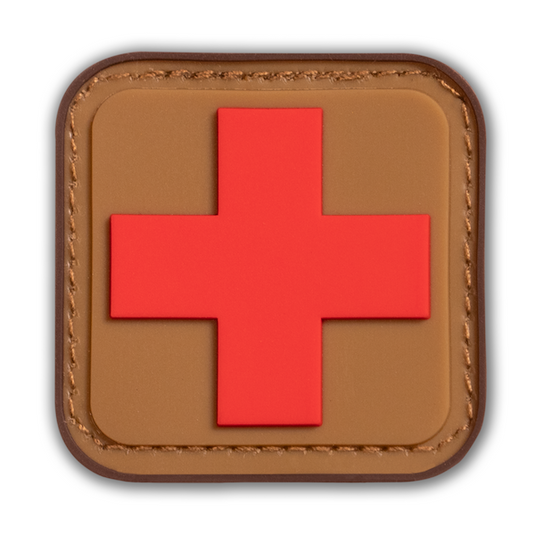 Survival Compass Patch: Orange