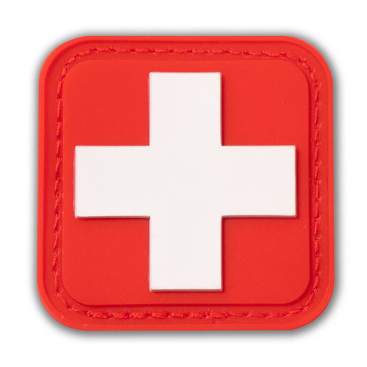 Survival Compass Patch: Orange