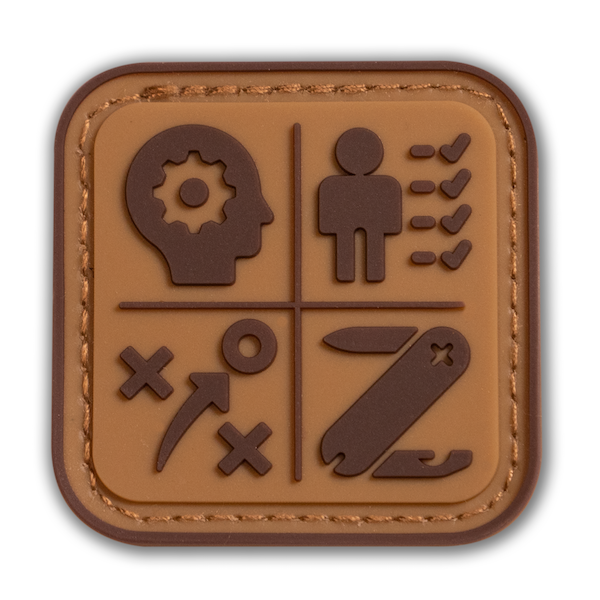Load image into Gallery viewer, Rifle Hunter Patch: Desert Tan
