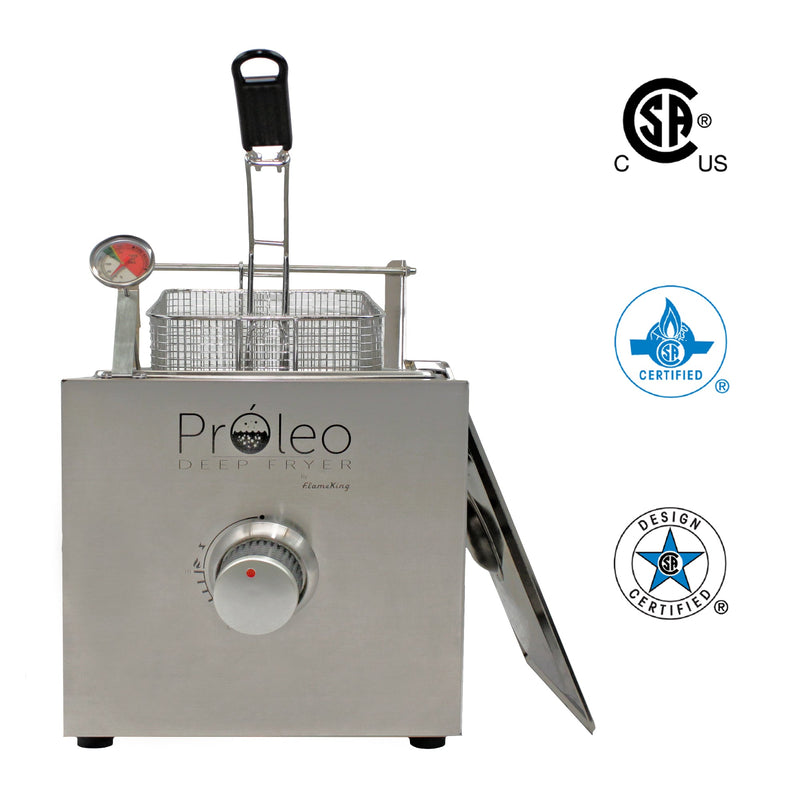 Load image into Gallery viewer, Flame King Proleo Portable Propane Deep Fryer
