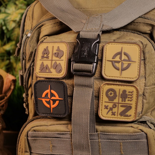 Camping / Adventure Patch: Tan