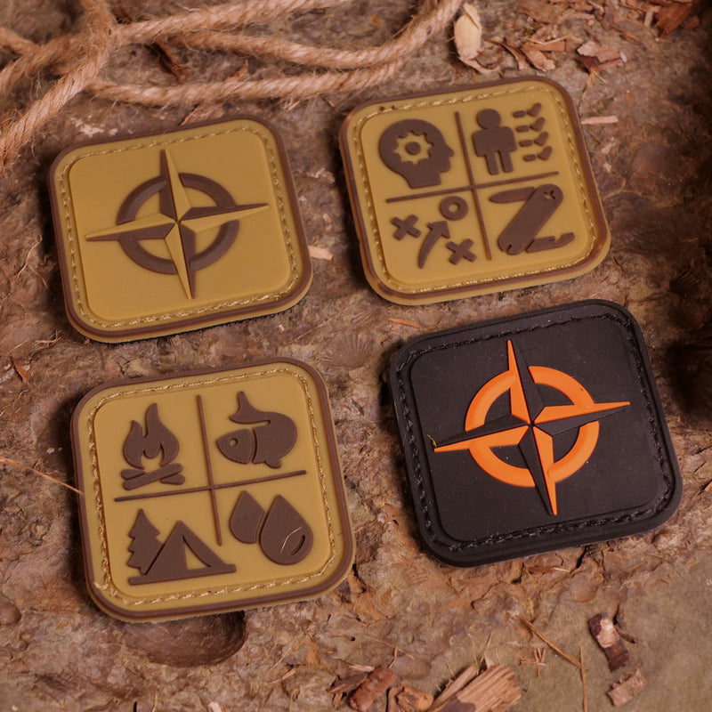 Load image into Gallery viewer, Camping / Adventure Patch: Tan
