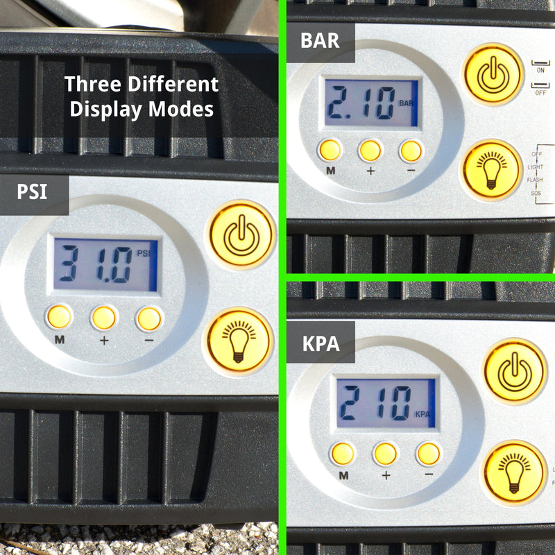 Load image into Gallery viewer, SmartPro™ 12v Digital Tire Inflator Pump - 100 PSI | Portable Tire Air Compressor
