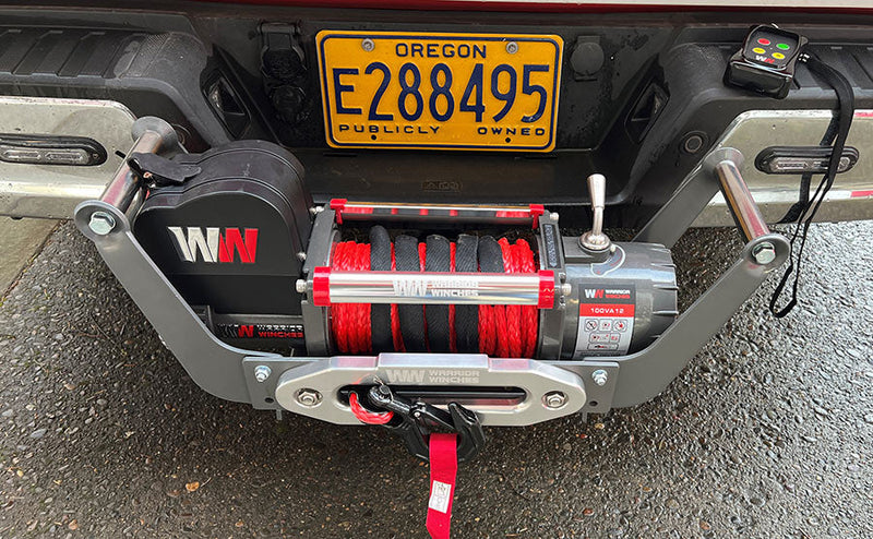Load image into Gallery viewer, Winch Cradle Universal Mount Plate - up to 12,000lbs Winch

