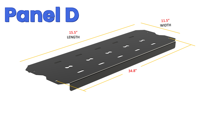 Load image into Gallery viewer, UNIVERSAL ROOF RACK DECKING PANELS
