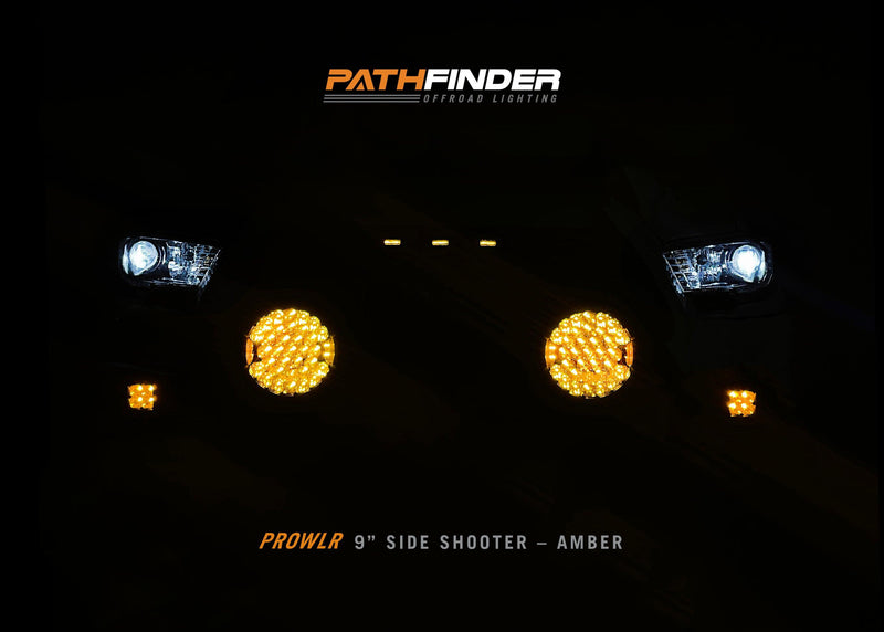 Load image into Gallery viewer, PROWLR 9" LED Driving Light [TRUE AMBER]
