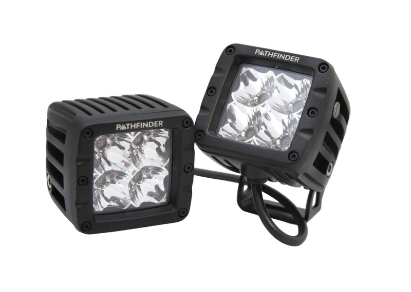 Load image into Gallery viewer, Pathfinder - 2" Surface Mount Amber Spot
