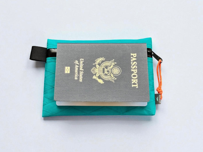 Load image into Gallery viewer, XPac Flat Pouch With RFID Lining– Ultralight Travel Wallet &amp; Organizer for Hiking, Backpacking and EDC
