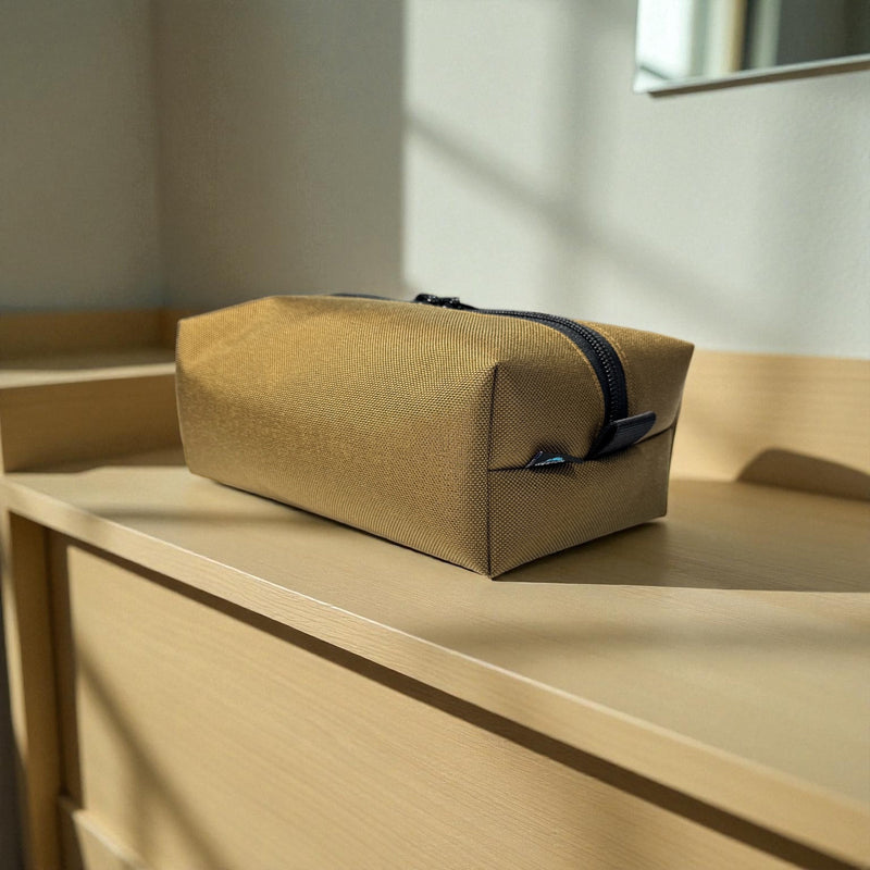 Load image into Gallery viewer, Timberline Series Cordura® Dopp Kit – Handmade Toiletry &amp; Utility Bag (9"x4"x3")
