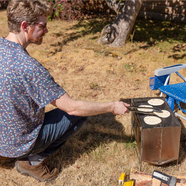 Load image into Gallery viewer, Flatpack Smokeless Firepit and Grill
