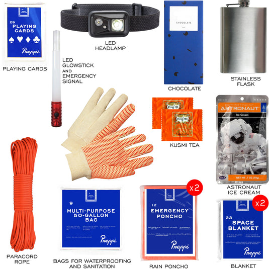 The Prepster | Two-Person | 3-Day Emergency Kit Bag
