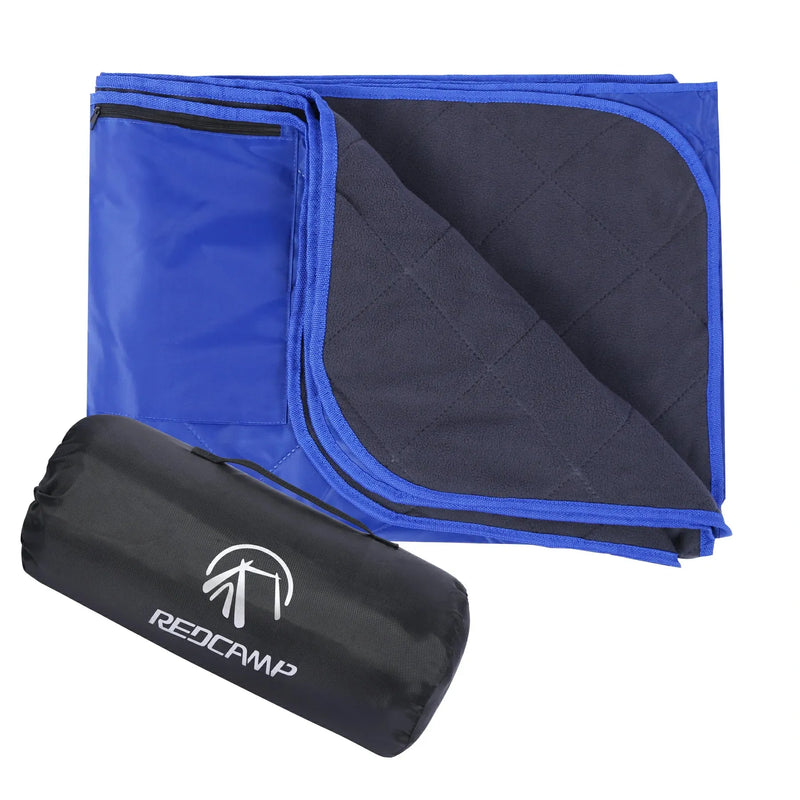 Load image into Gallery viewer, Outdoor Waterproof Blanket with Warm Fleece
