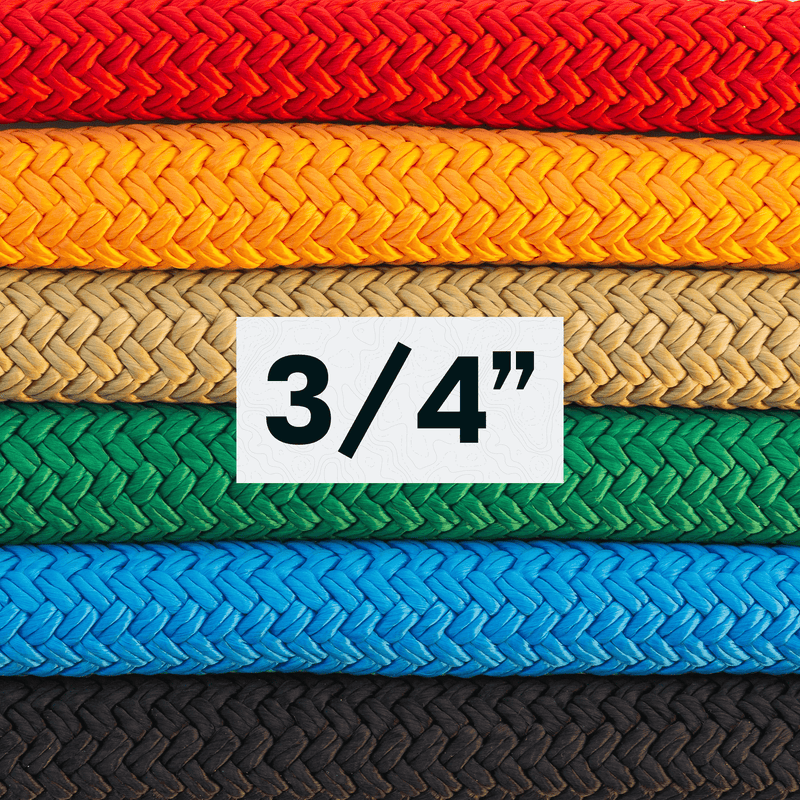 Load image into Gallery viewer, 3/4" Double Braid Solid Colors
