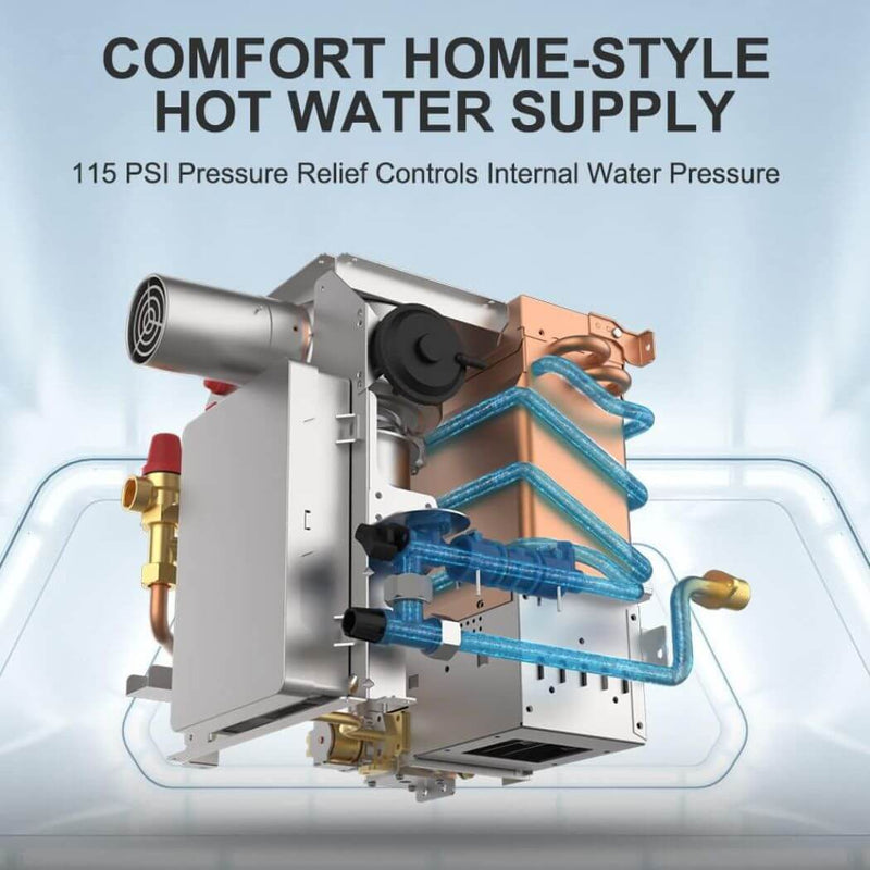 Load image into Gallery viewer, 2.64GPM Tankless RV Hot Water Heater PRO With Remote Control
