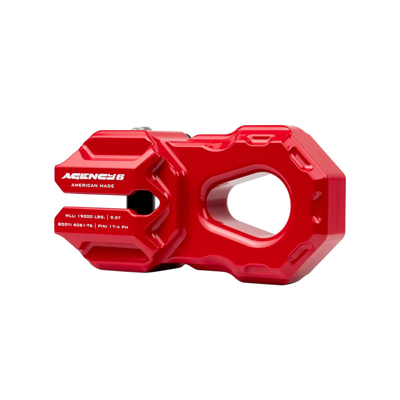 Load image into Gallery viewer, Billet Winch Shackle - Red
