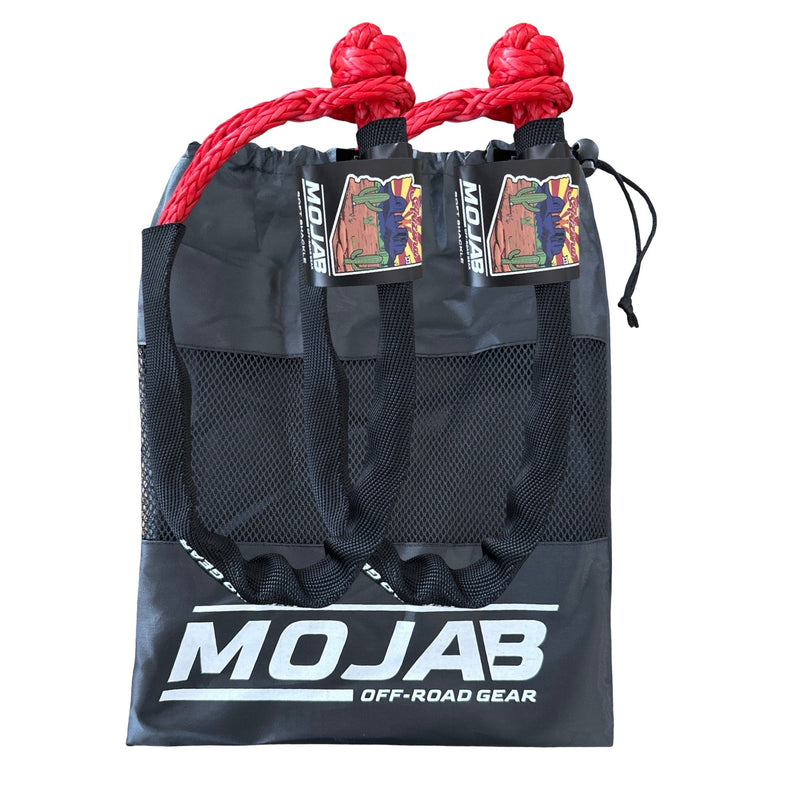 Load image into Gallery viewer, Soft Shackle 1/4'' x 24'' with sleeve and bag (Set of 2 Shackles) (Lifetime Warranty)

