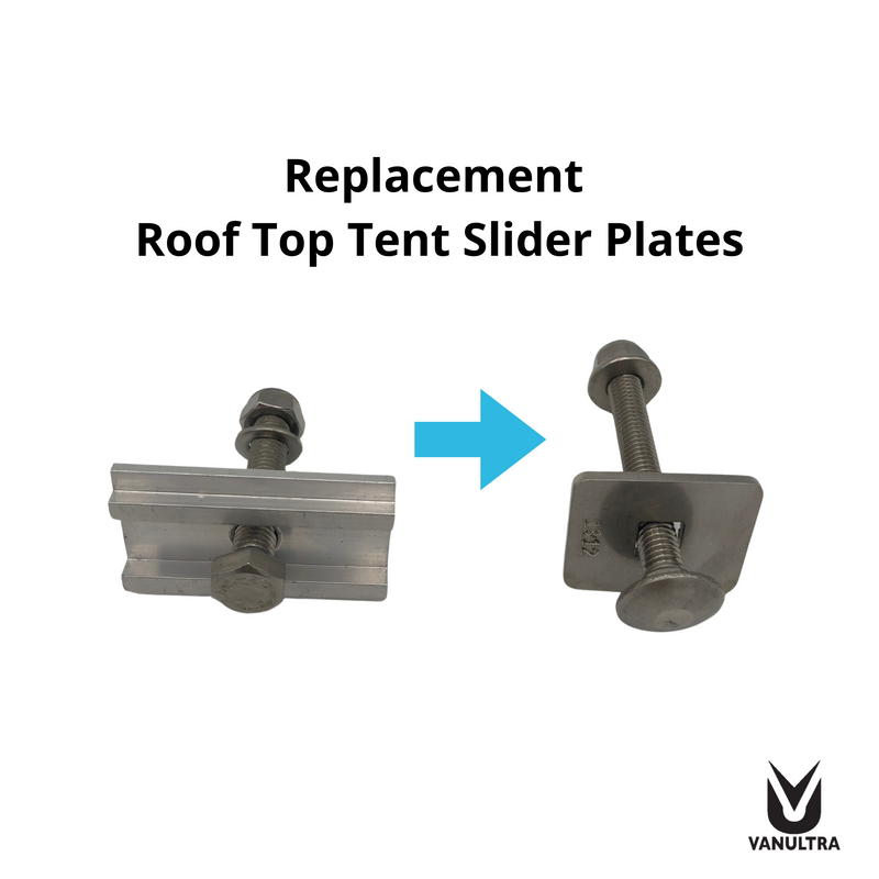 Load image into Gallery viewer, Replacement Roof Top Tent Slider Plates
