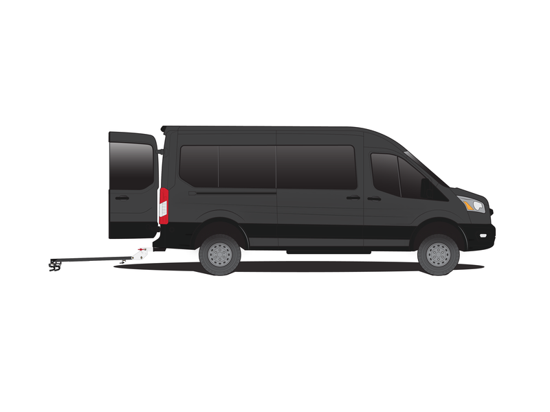 Load image into Gallery viewer, Lolo Racks 4 bike rack for 2" inch hitch (includes locking hitch bolt)
