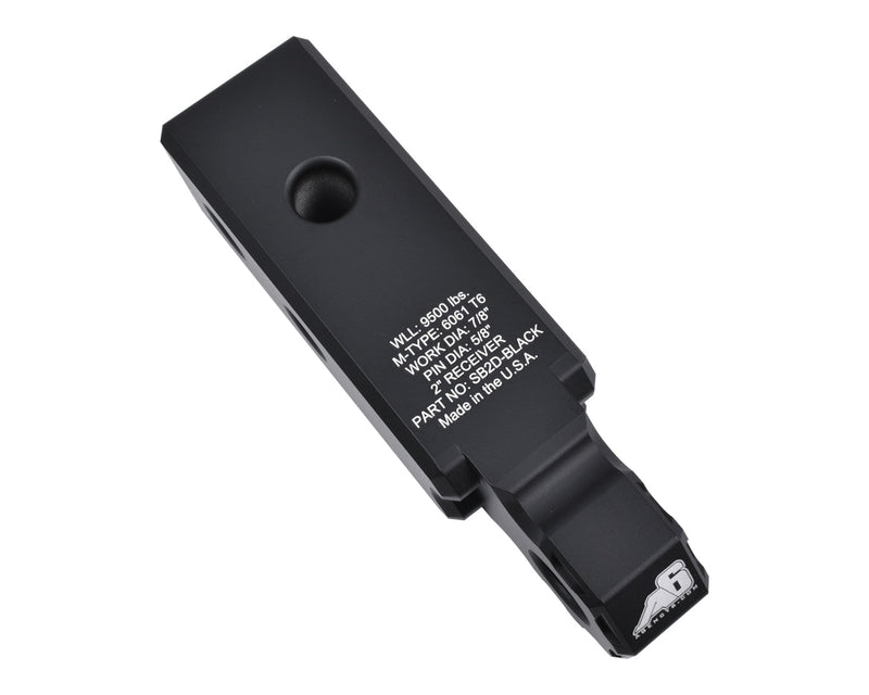 Load image into Gallery viewer, Shackle Block 2" Assembly - Black
